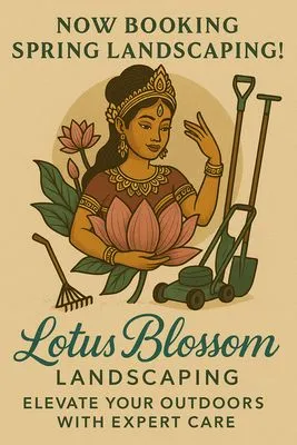 Lotus Blossom Landscaping Logo