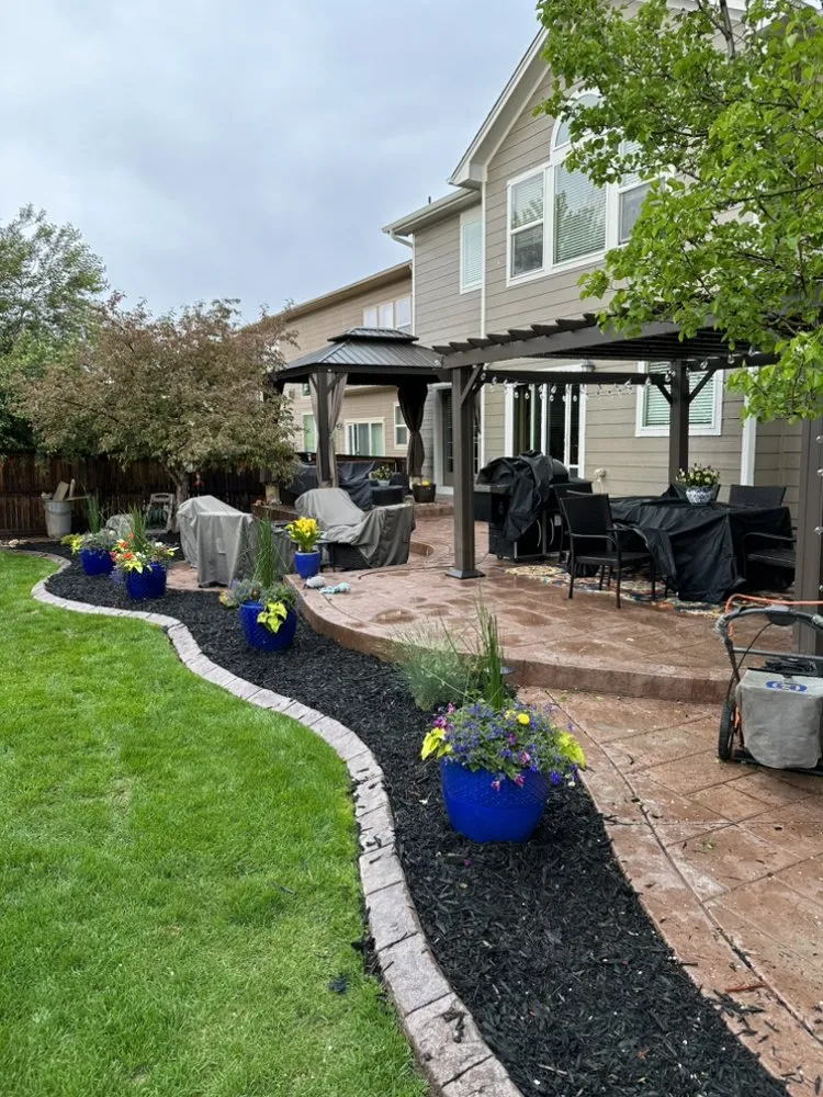 Expert landscape installation with custom design in Denver, CO by Lotus Concept Landscaping Designs