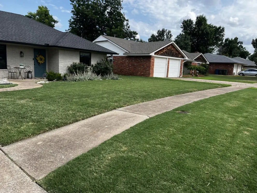 Professional yard maintenance in Edmond, OK by Lotus Lawn Services
