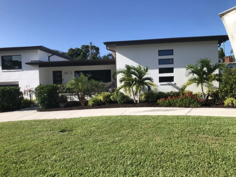 Custom lawn care service with custom design across Daytona Beach, FL - Loucain Lawn Care