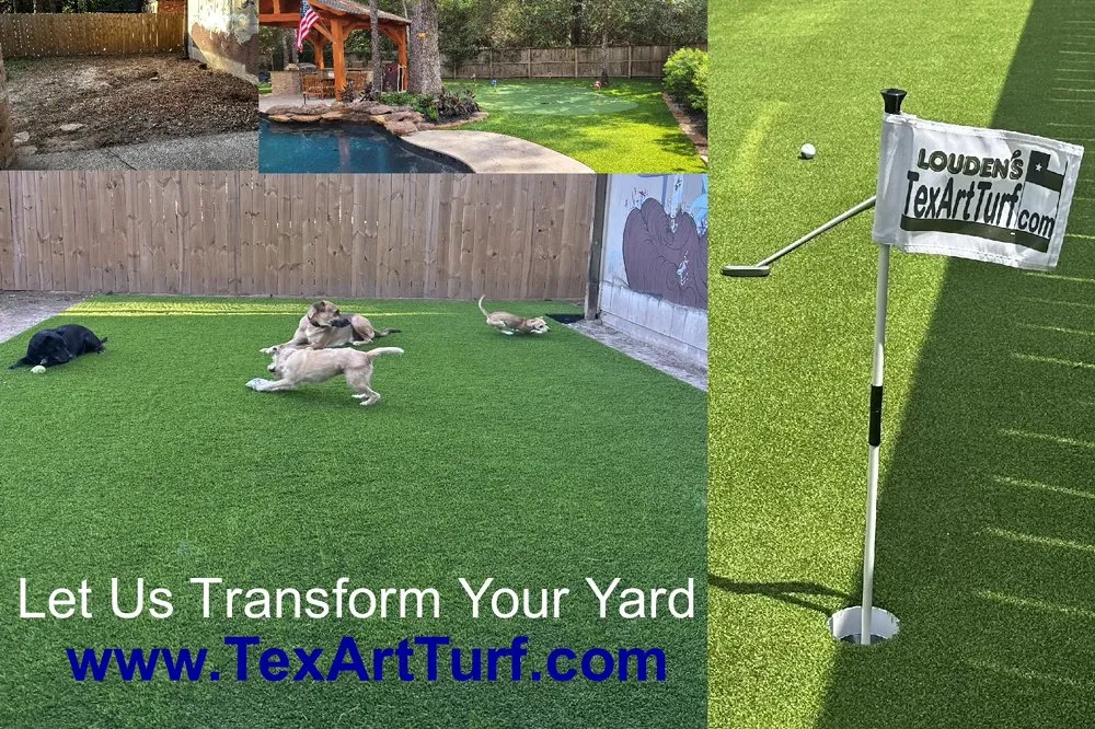 Local yard cleanup service experts serving Houston, TX - Louden’s TexArtTurf