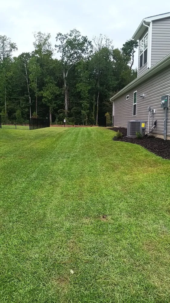 Custom landscape installation in Myrtle Beach, SC by Louie Landscape