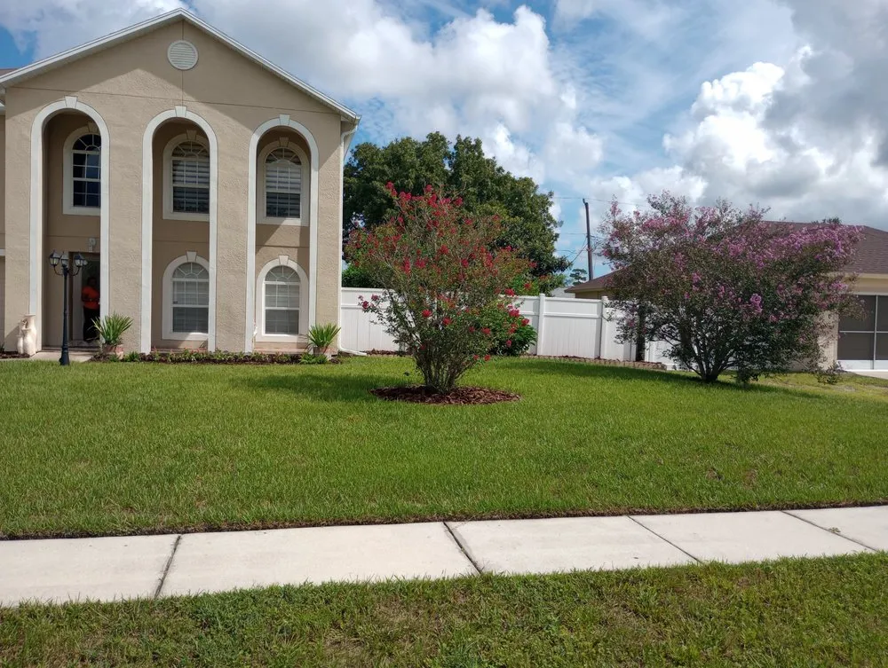 Reliable residential landscaping for year-round maintenance in Orange City, FL by Louis and Stardema Elite Landscaping