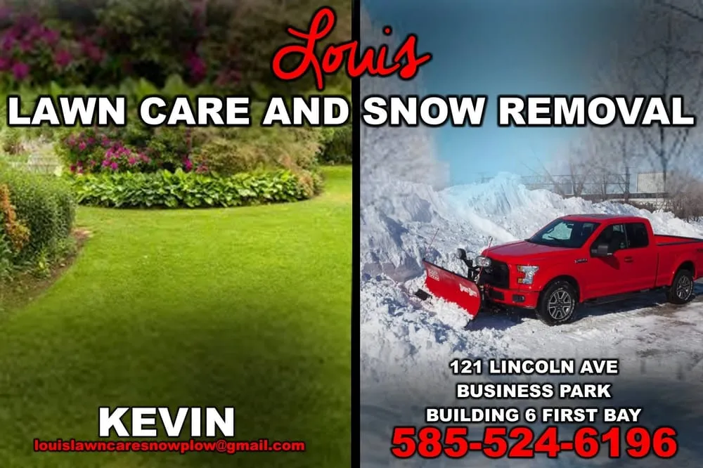 Professional yard cleanup service for homes in Rochester, NY by Louis Lawn Care & Snow Plow