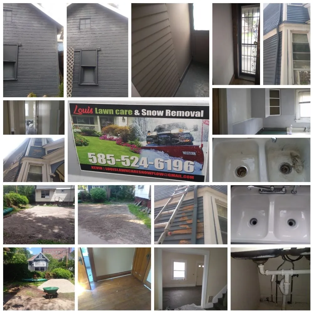 Custom yard cleanup service experts serving Rochester, NY - Louis Lawn Care & Snow Plow