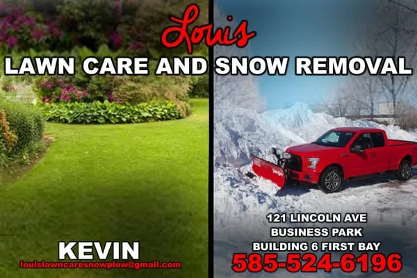 Louis Lawn Care & Snow Plow Logo