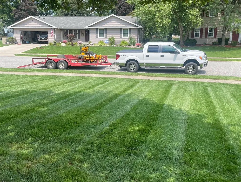 Affordable lawn mowing service in South Bend, IN by Louis Lawncare