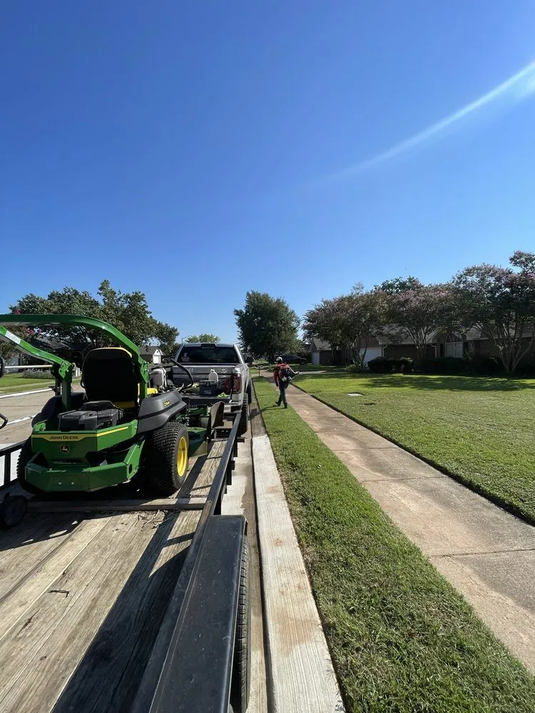 Expert yard maintenance in Forest Hill, LA by Louiss Lawn & Landscape