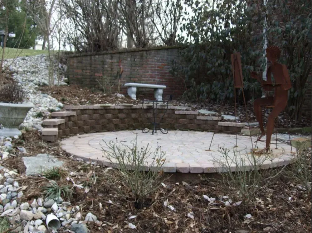 Custom landscape installation with custom design across Fisherville, KY - Louisville Hardscapes