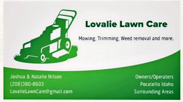 Lovalie Lawn Care Logo