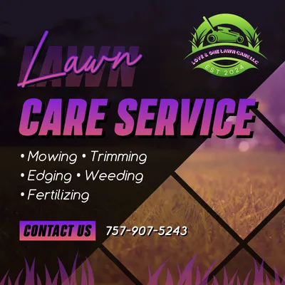 Love & One Lawn Care Logo