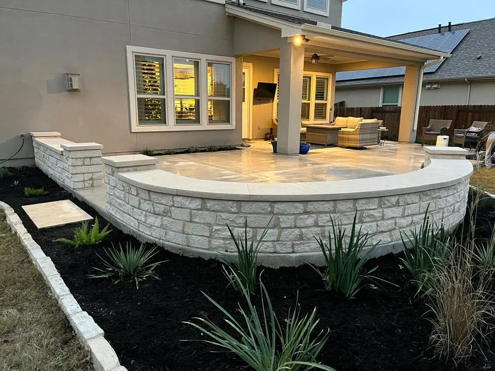 Professional landscape design for year-round maintenance in Leander, TX by Love For Lawns Landscaping