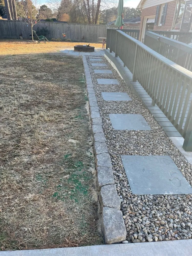 Professional outdoor landscaping in Suffolk, VA - Love Homes and Gardens