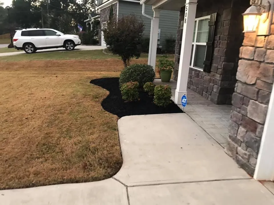 Custom residential landscaping in Augusta, GA by Love Of Land Lawn Care