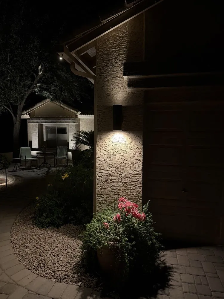 Custom landscape design in Chandler, AZ - Love Outdoor Lighting