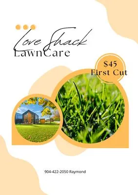 Love Shack Lawn Care Logo