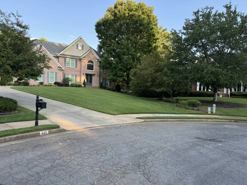 Affordable landscape installation for homes across Woodstock, GA - Lovelace Lawn Care and Landscaping