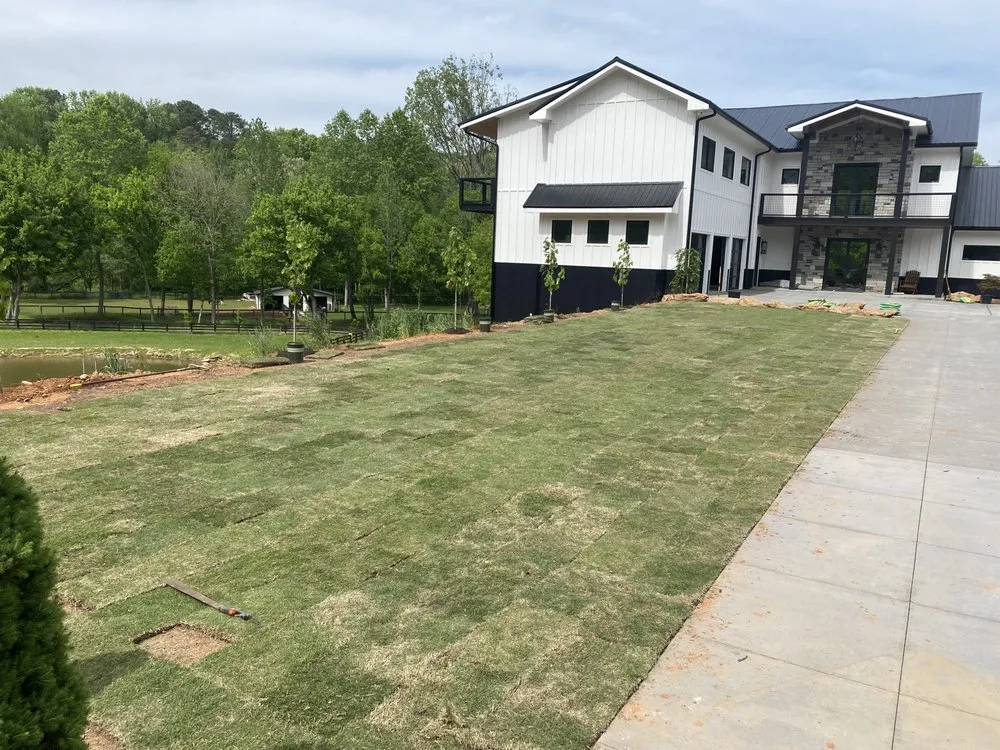 Trusted landscape installation experts serving Woodstock, GA - Lovelace Lawn Care and Landscaping
