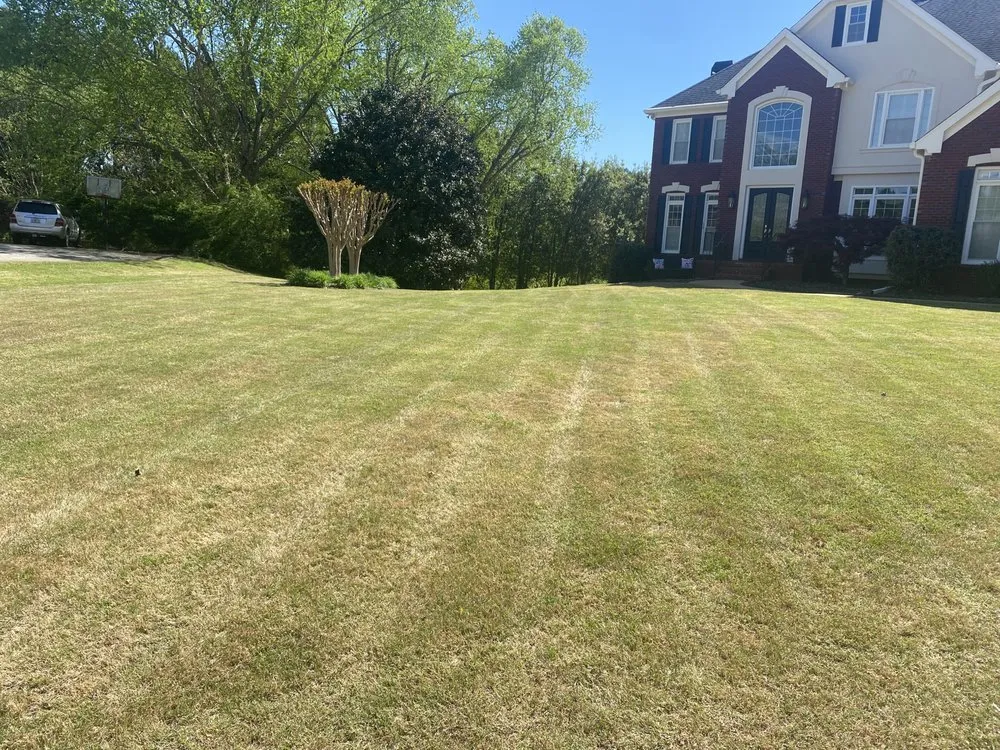 Top-rated outdoor landscaping in Woodstock, GA by Lovelace Lawn Care and Landscaping