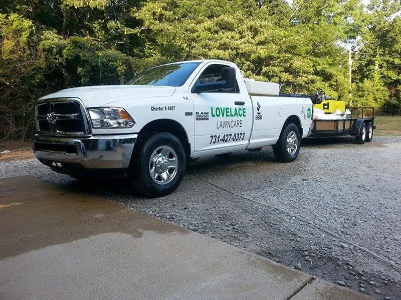 Expert lawn mowing service in Humboldt, TN by Lovelace Lawncare