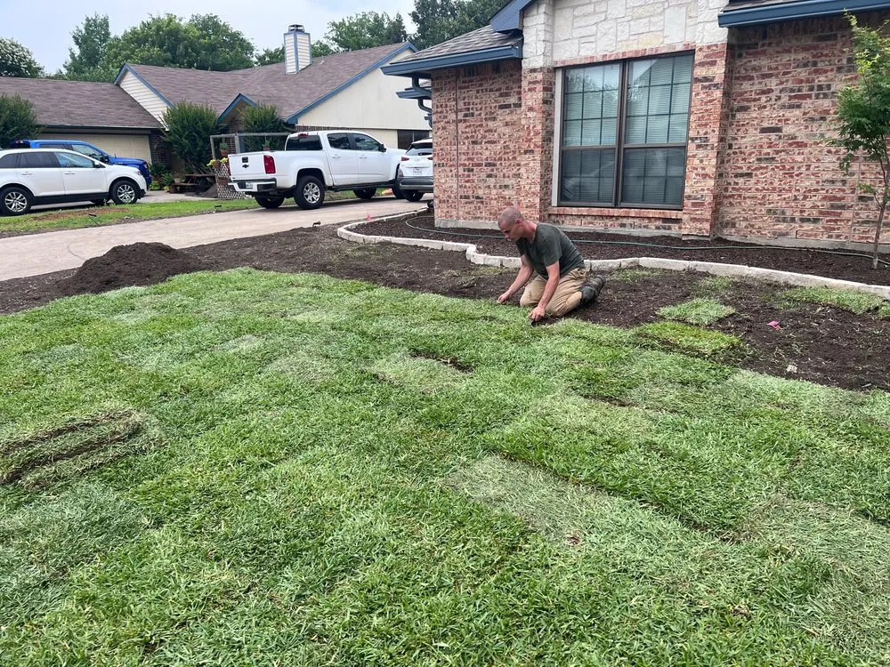 Reliable outdoor landscaping for homes across Palestine, TX - LoveLand Greenscapes