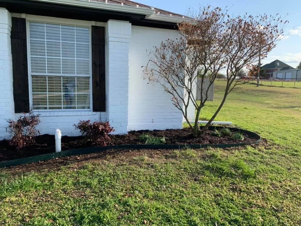 Custom landscape installation near you in Palestine, TX by LoveLand Greenscapes