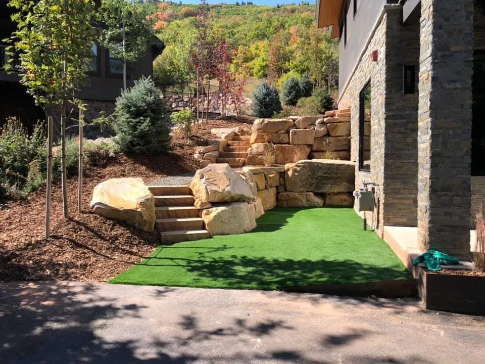 Local garden landscaping in West Bountiful, UT by Loveland Landscape