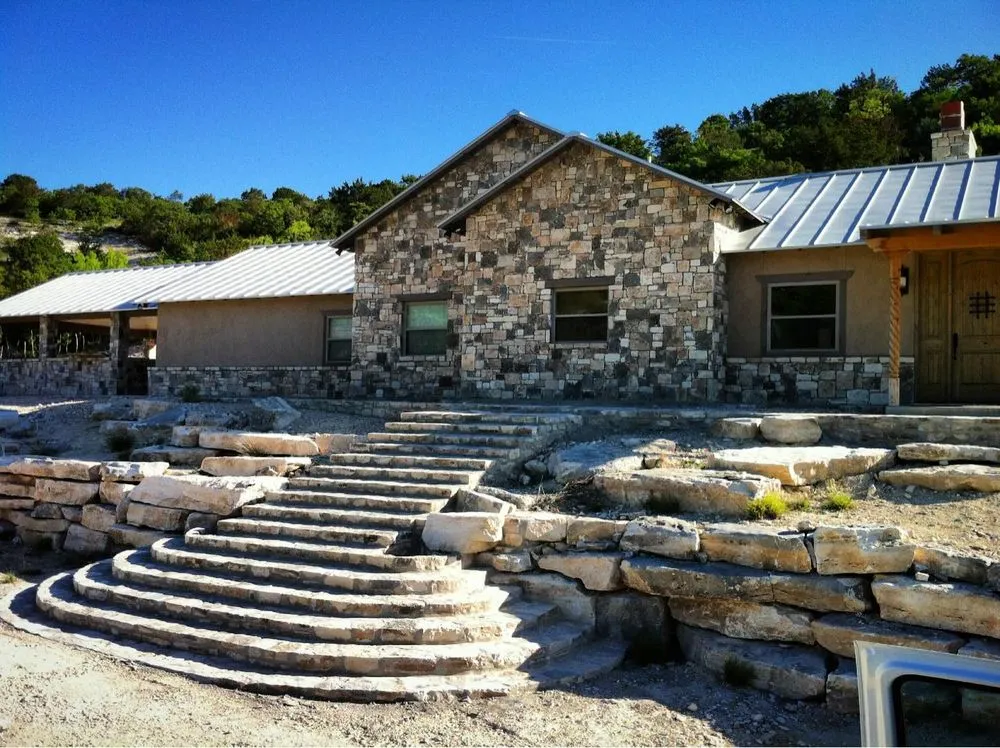 Custom landscape design in Stephenville, TX by Lovell Lawn & Landscape