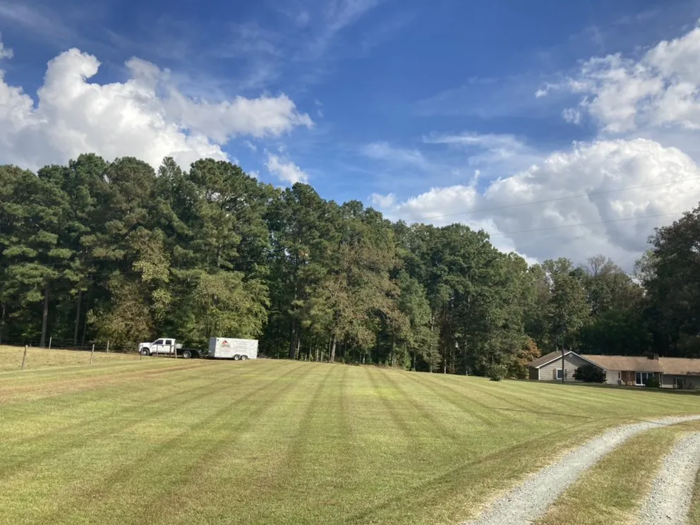 Reliable yard maintenance for beautiful yards in Sanford, NC by Love’s Construction and Landscaping