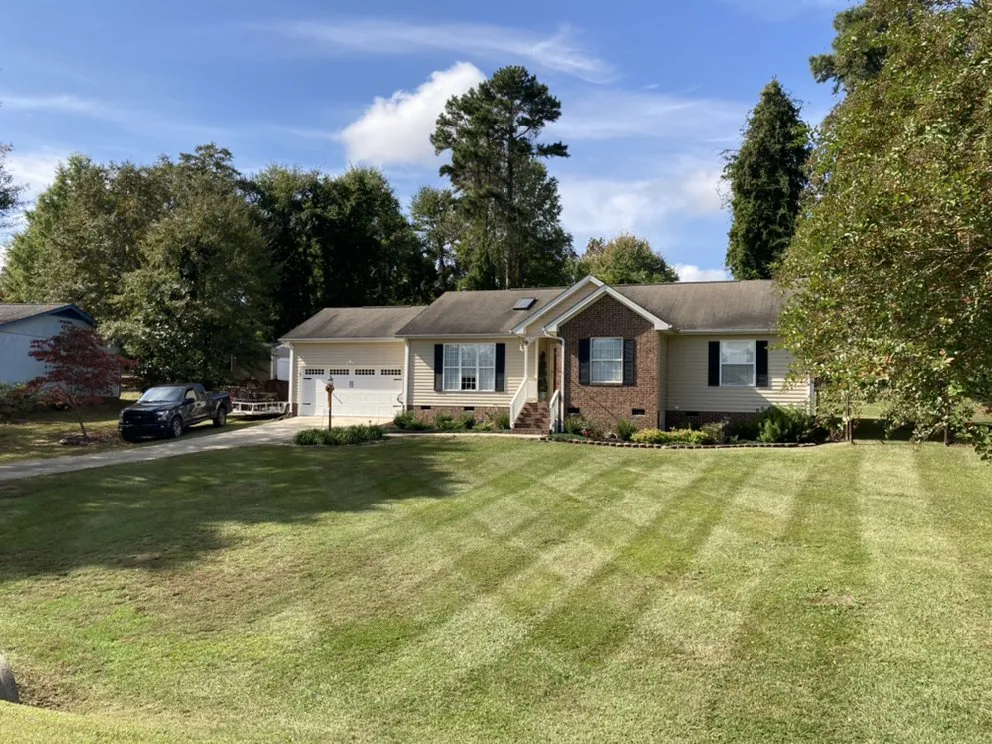 Custom yard cleanup service in Sanford, NC by Love’s Construction and Landscaping