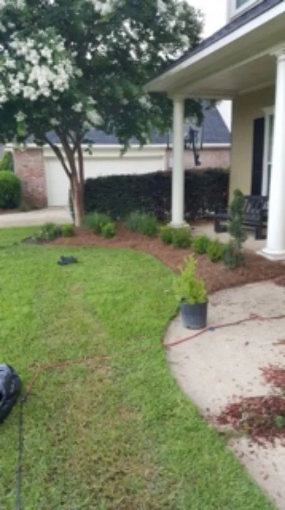 Custom outdoor landscaping for outdoor upgrades across Shreveport, LA - Love's Custom Lawn Care