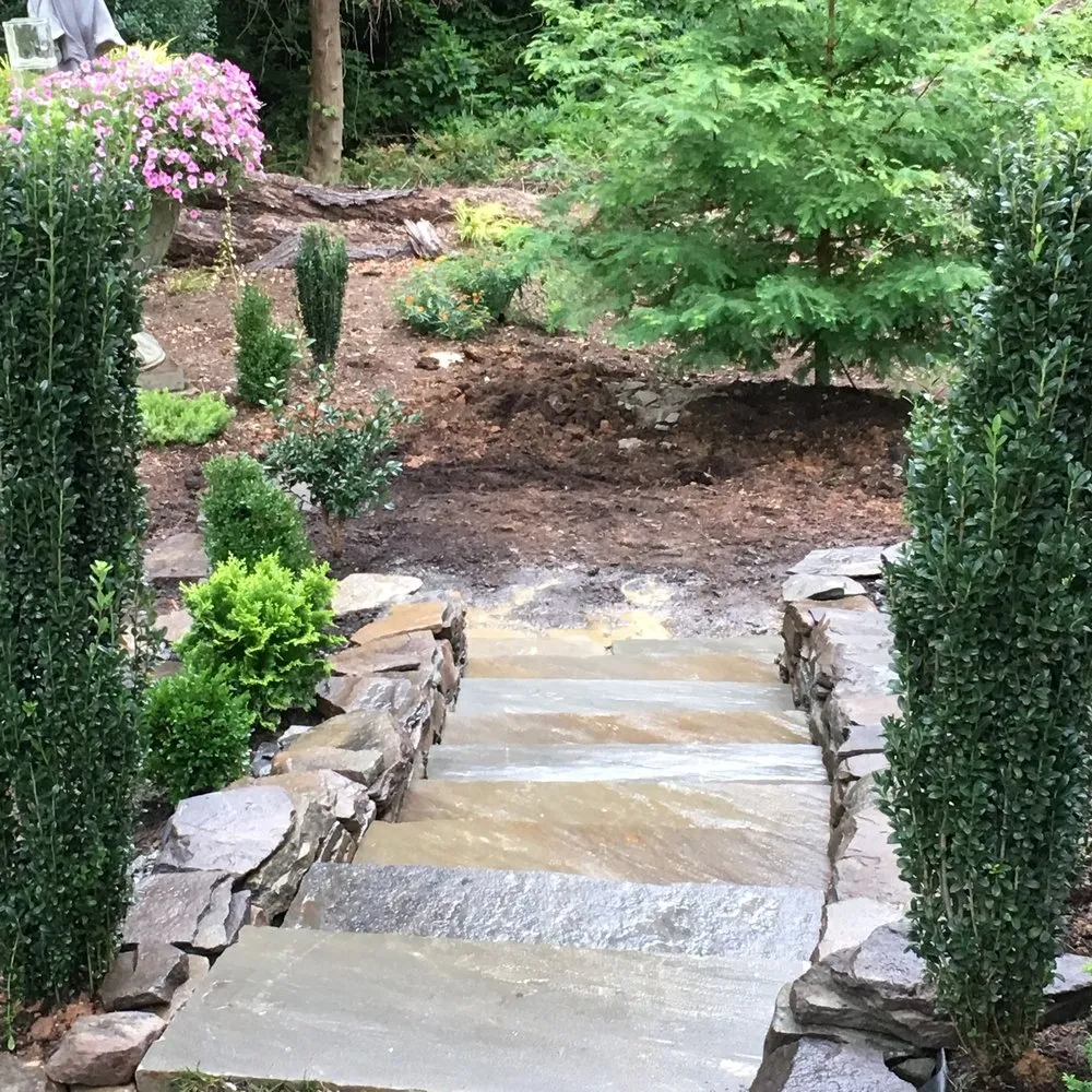 Trusted landscaping services with custom design across Archdale, NC - Lovingood Stonework & Hardscapes