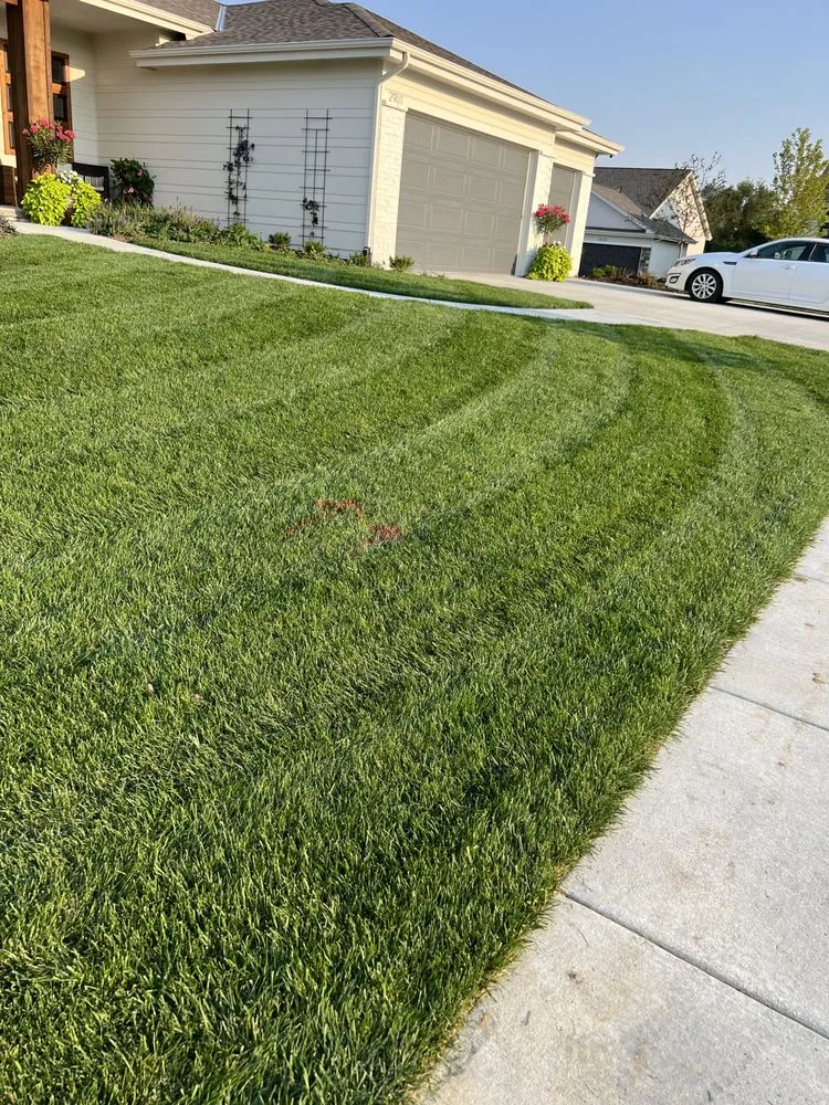 Top-rated landscape design for homes in Valley, NE by Lovings Mow and Snow
