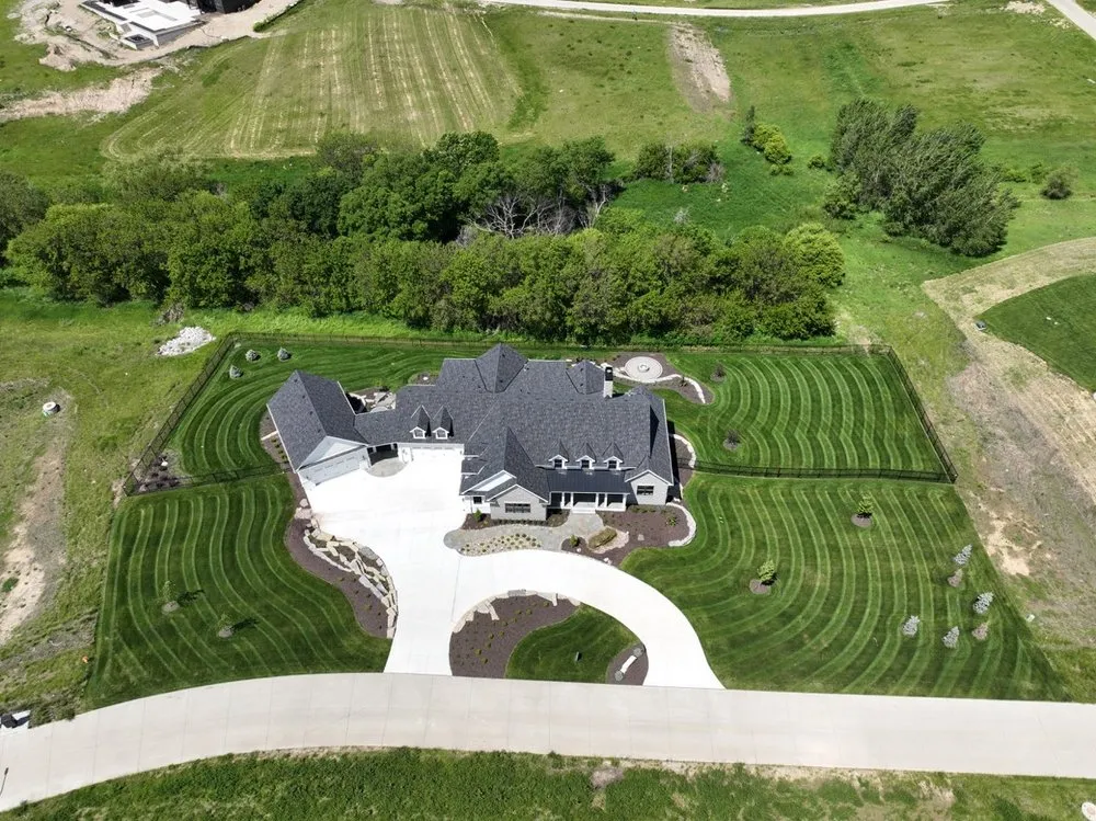 Top-rated residential landscaping in Valley, NE by Lovings Mow and Snow