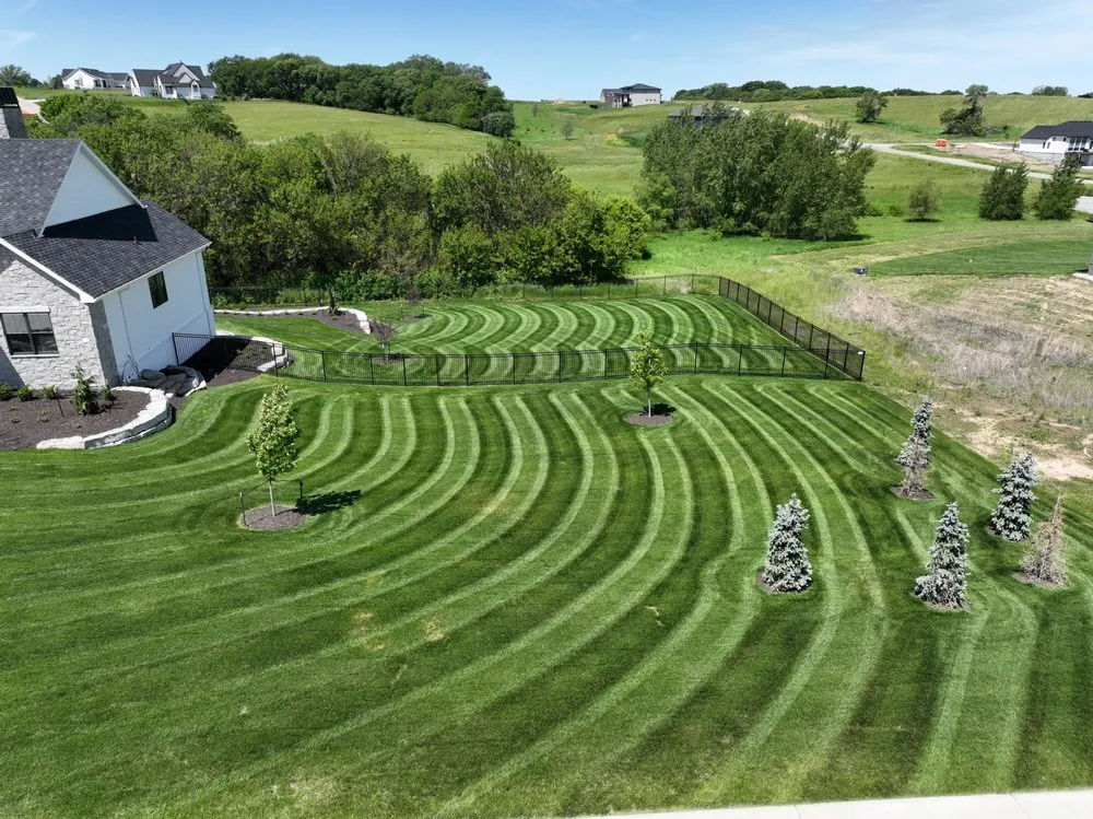 Professional landscape installation in Valley, NE - Lovings Mow and Snow