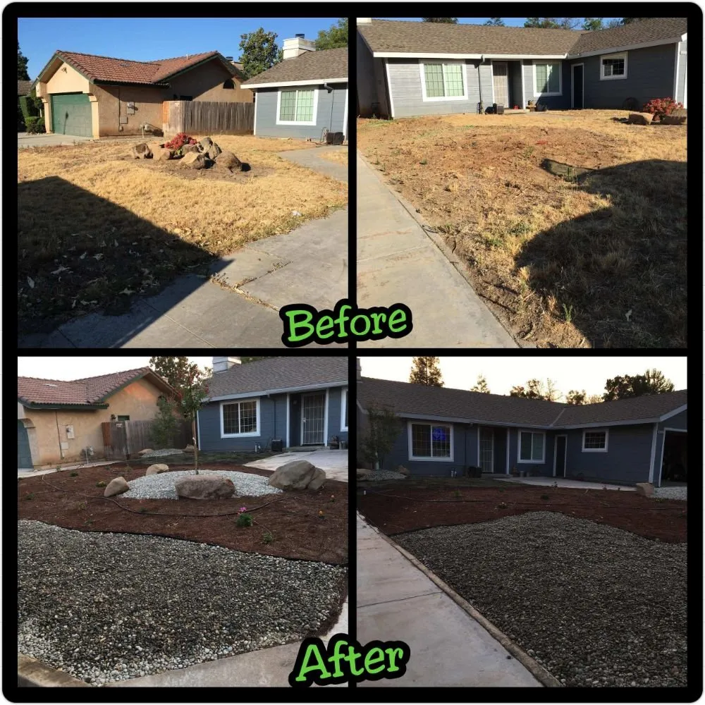 Trusted yard maintenance with custom design across Clovis, CA - Low Cost Landscaping