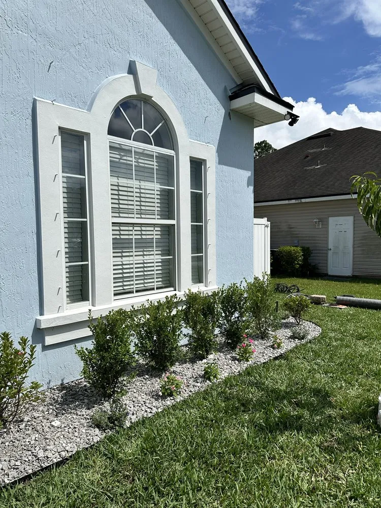 Expert lawn mowing service for residential properties in Kingsland, GA by Low Country Hardscape & More