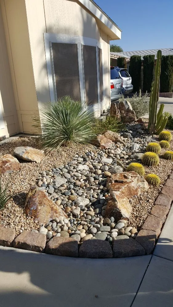 Custom residential landscaping near you across Desert Hot Springs, CA - Low Desert Lawn Care