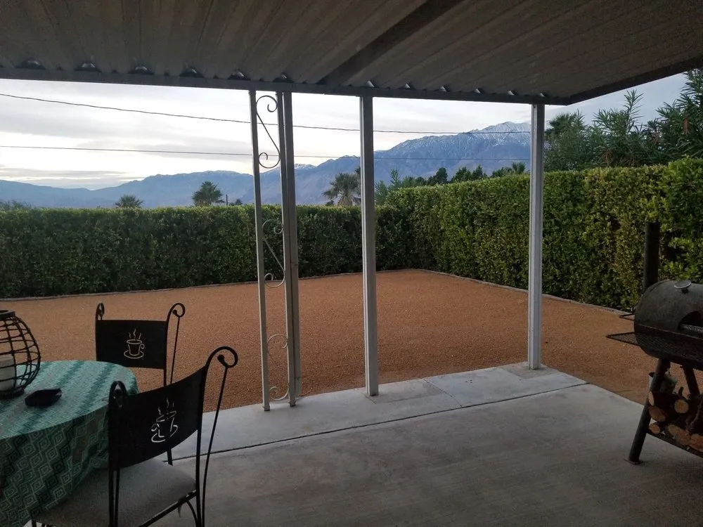 Top-rated landscape installation with custom design in Desert Hot Springs, CA by Low Desert Lawn Care