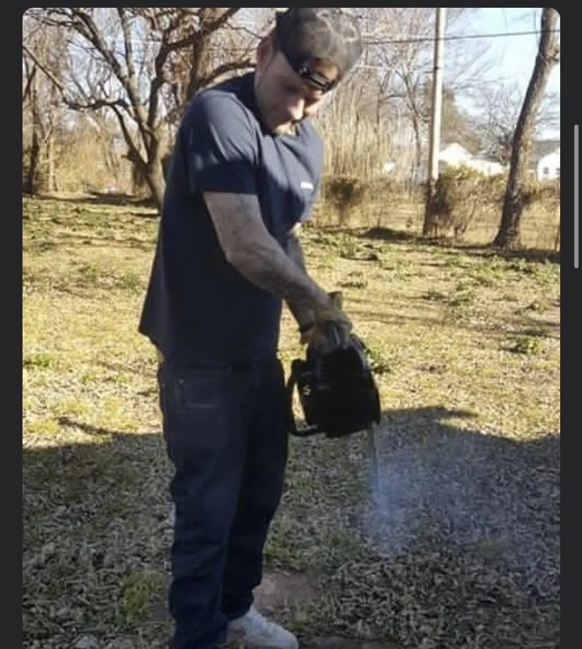 Affordable lawn mowing service with custom design in Stonewall, OK by Low Life Landscaping