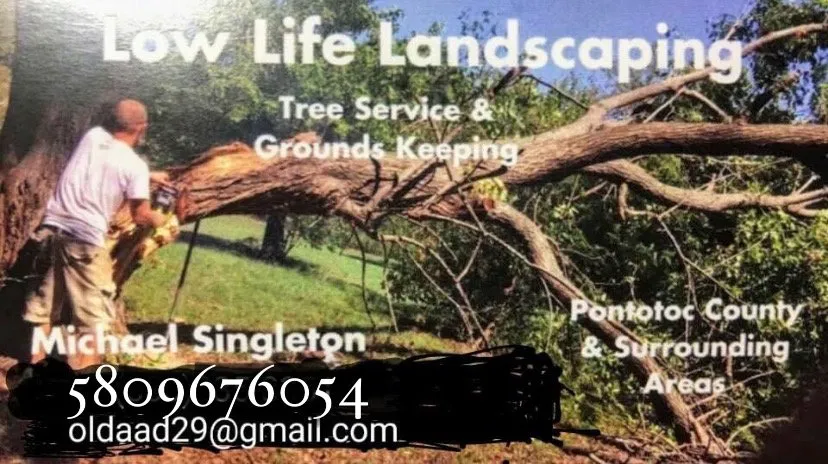 Custom landscape design in Stonewall, OK by Low Life Landscaping