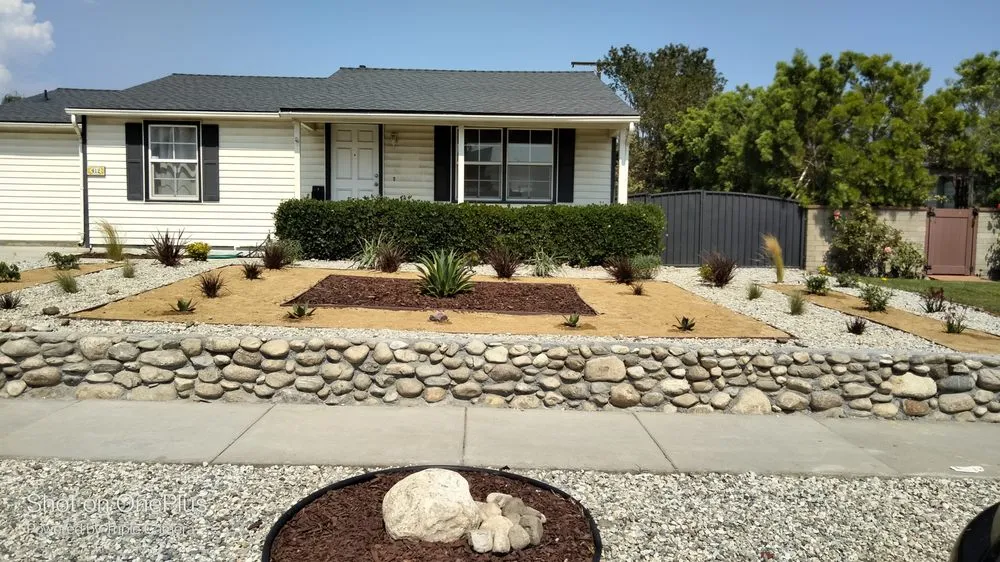 Custom outdoor landscaping with custom design in Covina, CA by Low Rates Professional Contractor
