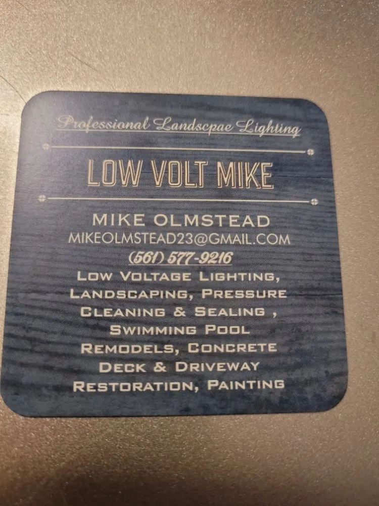 Trusted landscape installation in Boynton Beach, FL by Low Volt Mike