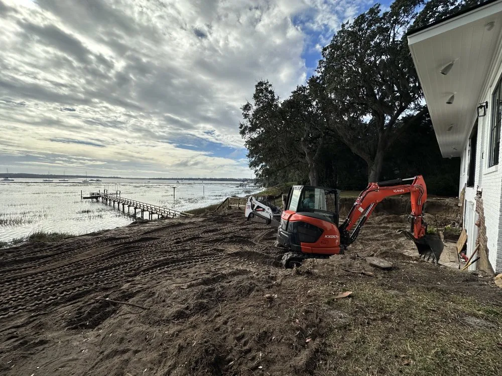 Affordable landscape design for residential properties across Beaufort, SC - Lowcountry Land Improvements
