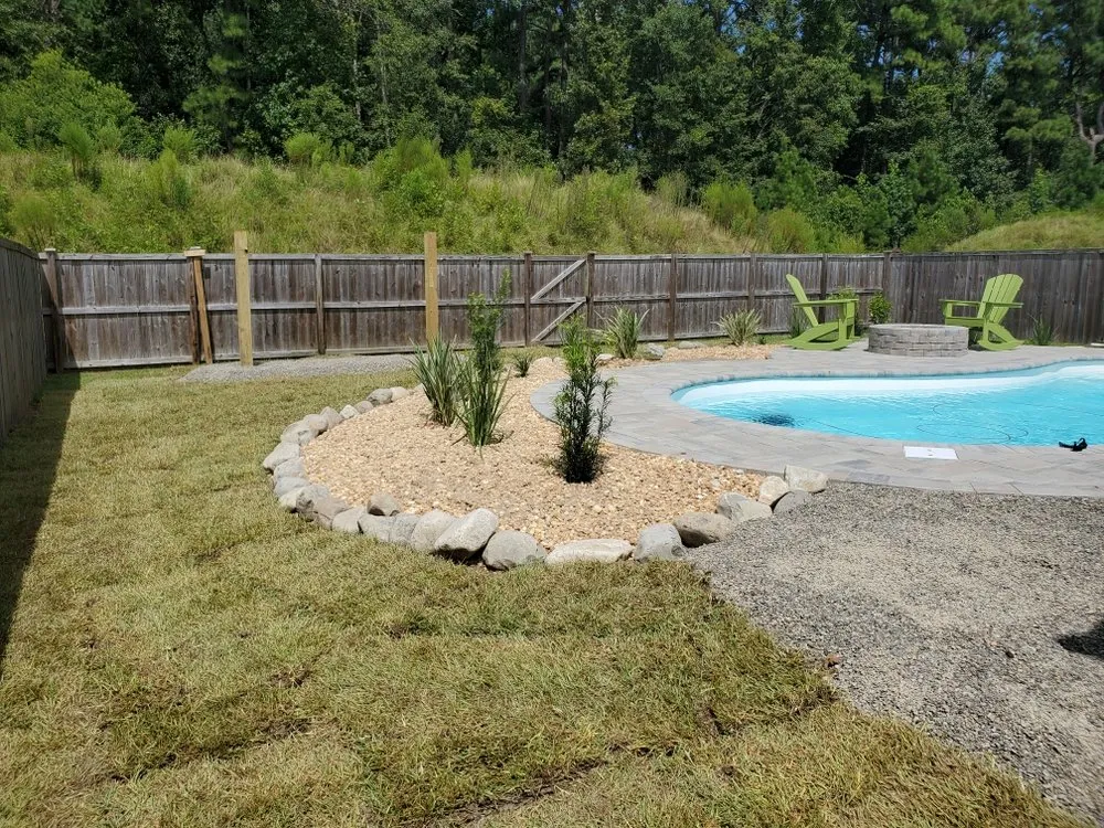 Affordable garden landscaping for year-round maintenance in Summerville, SC by Lowcountry Landscape and Design