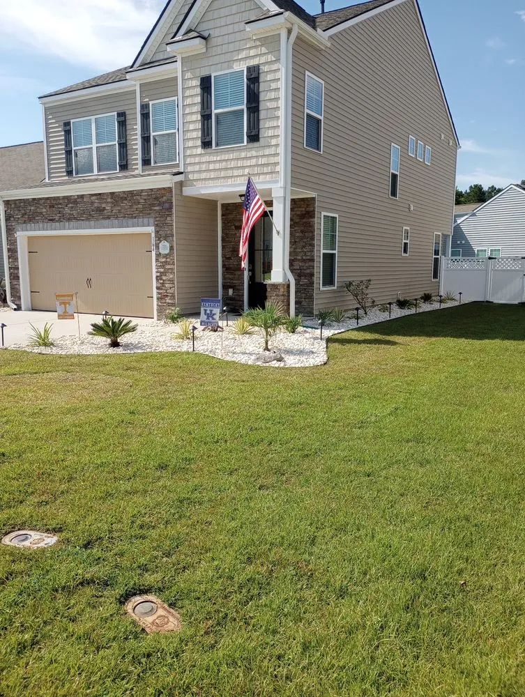 Professional landscaping services for year-round maintenance in North Charleston, SC by Lowcountry Lawn In Order