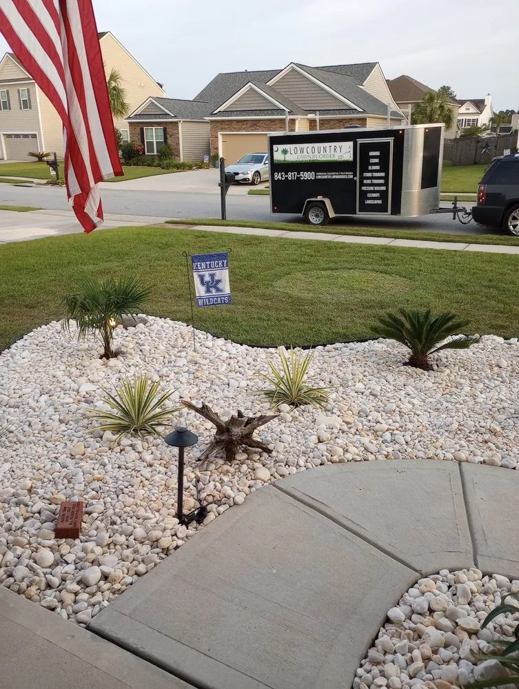 Local lawn mowing service for residential properties across North Charleston, SC - Lowcountry Lawn In Order