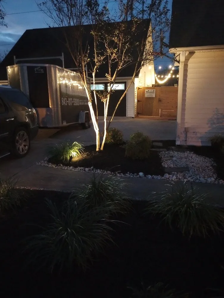 Professional lawn care service with custom design across North Charleston, SC - Lowcountry Lawn In Order