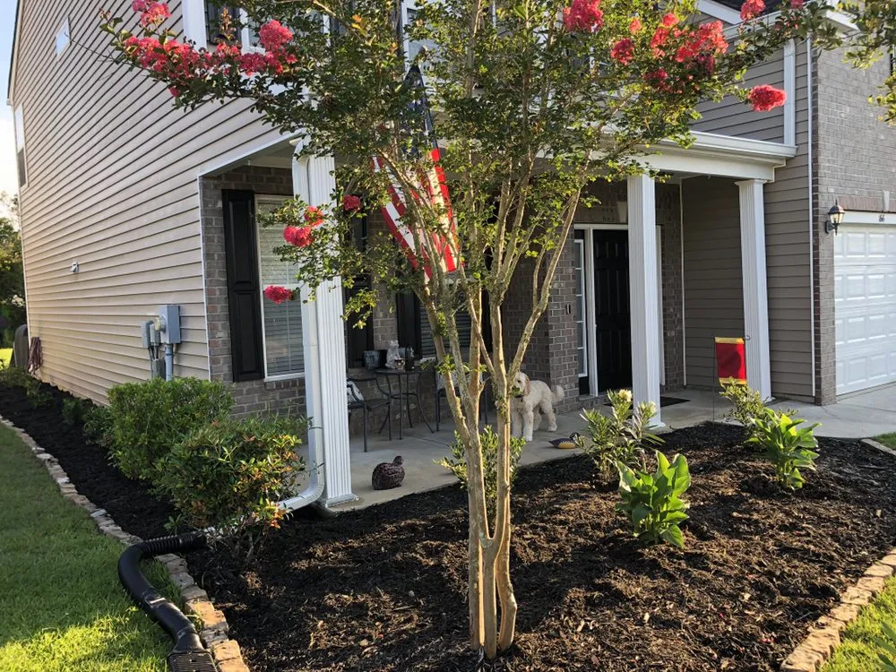 Local yard cleanup service with custom design across Bluffton, SC - Lowcountry Yard Solutions