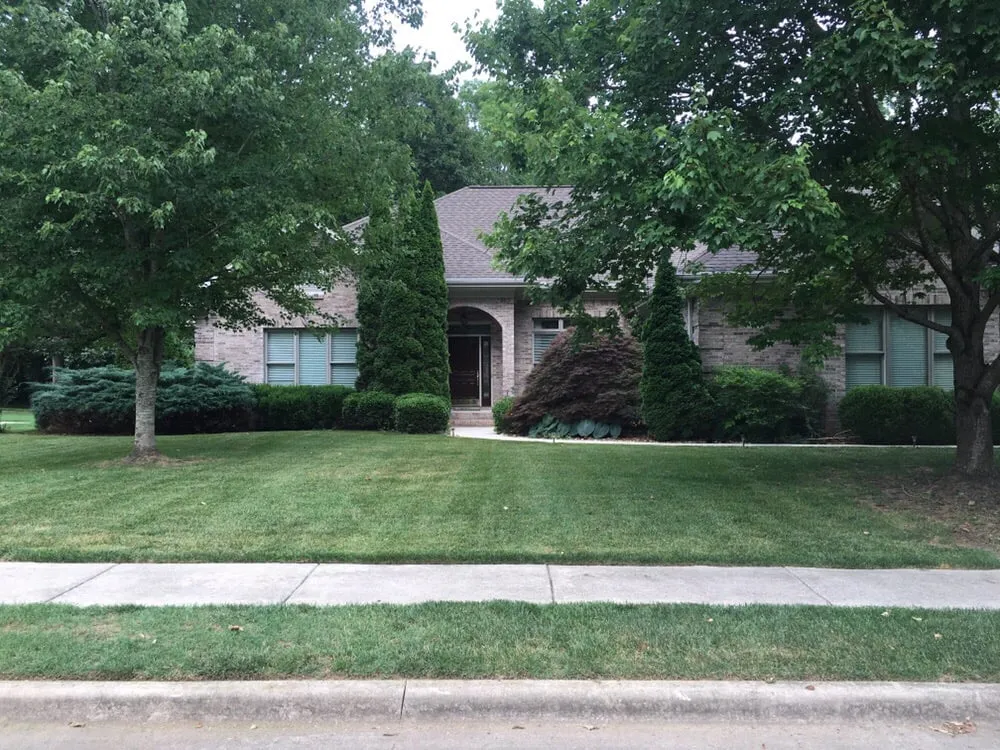 Custom garden landscaping for homes across Owens Cross Roads, AL - Lowery Family Lawn Care